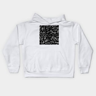 Fitness Pattern Kids Hoodie